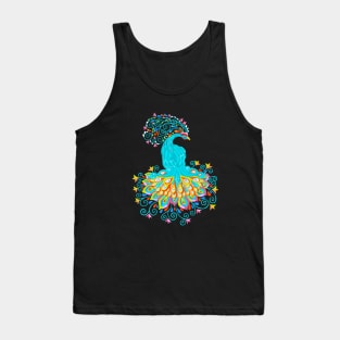 Peacecock Art Tank Top